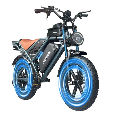 Fat Bike Electrique style Moto DEEPOWER QS7 2000W