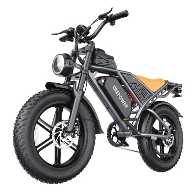 Fat Bike Elettrica stile Moto DEEPOWER QS7 2000W