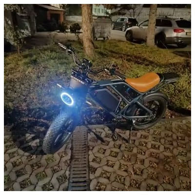 Elektrisk Fatbike i motorcykelstil DEEPOWER QS7 2000W