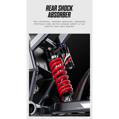 Shengmilo S900 1500W | Elektrisk Moto Fatbike