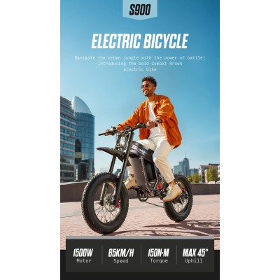 Shengmilo S900 1500W | Fat Bike Elettrica Moto