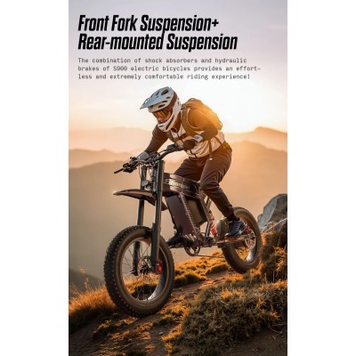 Shengmilo S900 1500W | Moto Eléctrica Fat Bike
