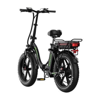 Fatbike eléctrica plegable Koolux BK6SPRO 500W larga autonomía