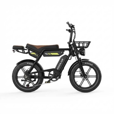 Koolux X9 Pro 750W elektrisk fatbike med dubbelt batteri - lång räckvidd