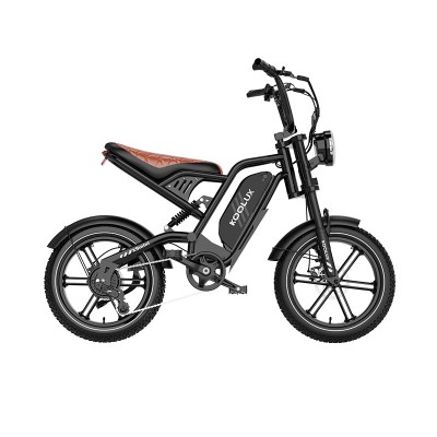 Koolux X9 Mini 500W 16x4.0 Compact Electric Motorbike-Style Fatbike