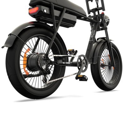 Bicicleta Eléctrica Cargo Biplaza Compacta Pinscher W1 Series