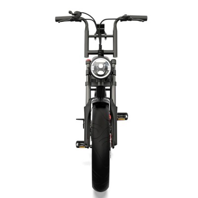 Fat Bike Biplace Electrique Compact Cargo Pinscher W1 Series Noir