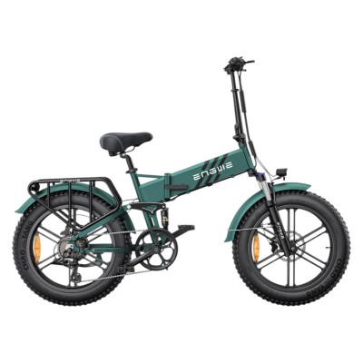 Fatbike Eléctrica Plegable Engwe Pro 2.0 Verde