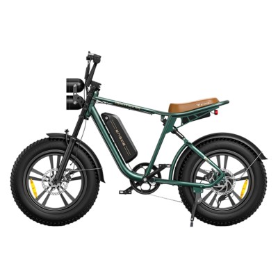 Elektrisk Fatbike i motorcykelstil Engwe M20 Grön