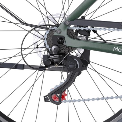 Bici Gravel Elettrica Leggera Omologata 250W Engwe N1 Air Verde