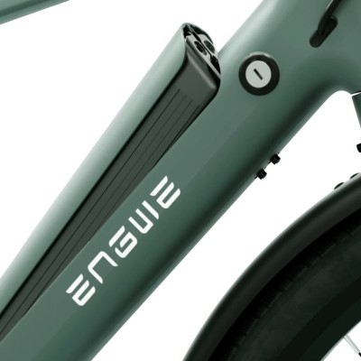 Bici Gravel Elettrica Leggera Omologata 250W Engwe N1 Air Verde