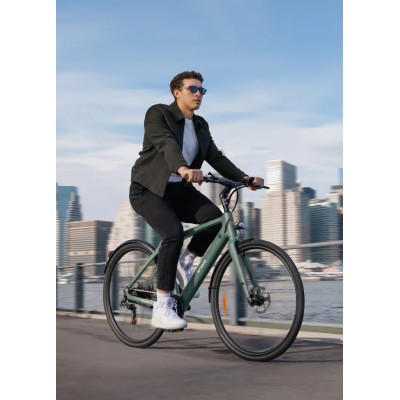 Bici Gravel Elettrica Leggera Omologata 250W Engwe N1 Air Verde