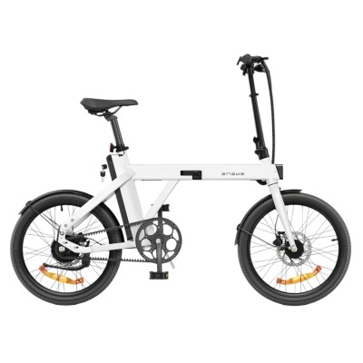 Mini Kompakt Elcykel – Hopfällbar – Lätt Engwe P20 Vit