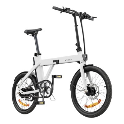 Mini Kompakt Elcykel – Hopfällbar – Lätt Engwe P20 Vit