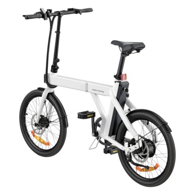 Mini Kompakt Elcykel – Hopfällbar – Lätt Engwe P20 Vit