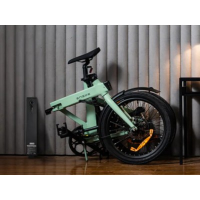 Mini Kompakt Elcykel – Hopfällbar – Lätt Engwe P20 Vit