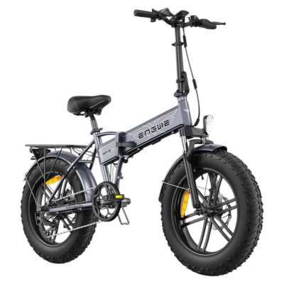 Hopfällbar Elektrisk Fatbike Engwe EP-2 Boost Grå