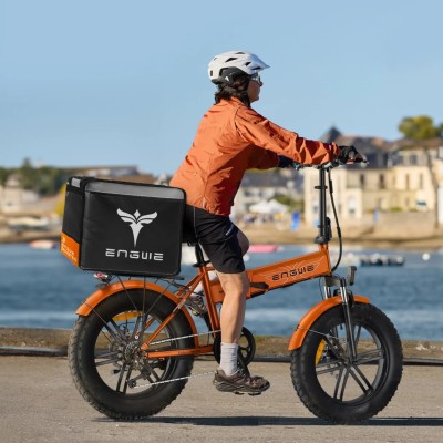 Hopfällbar Elektrisk Fatbike Engwe EP-2 Boost Grå