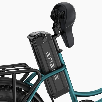 Fat Bike Elettrica Pieghevole Engwe L20 Boost Nero