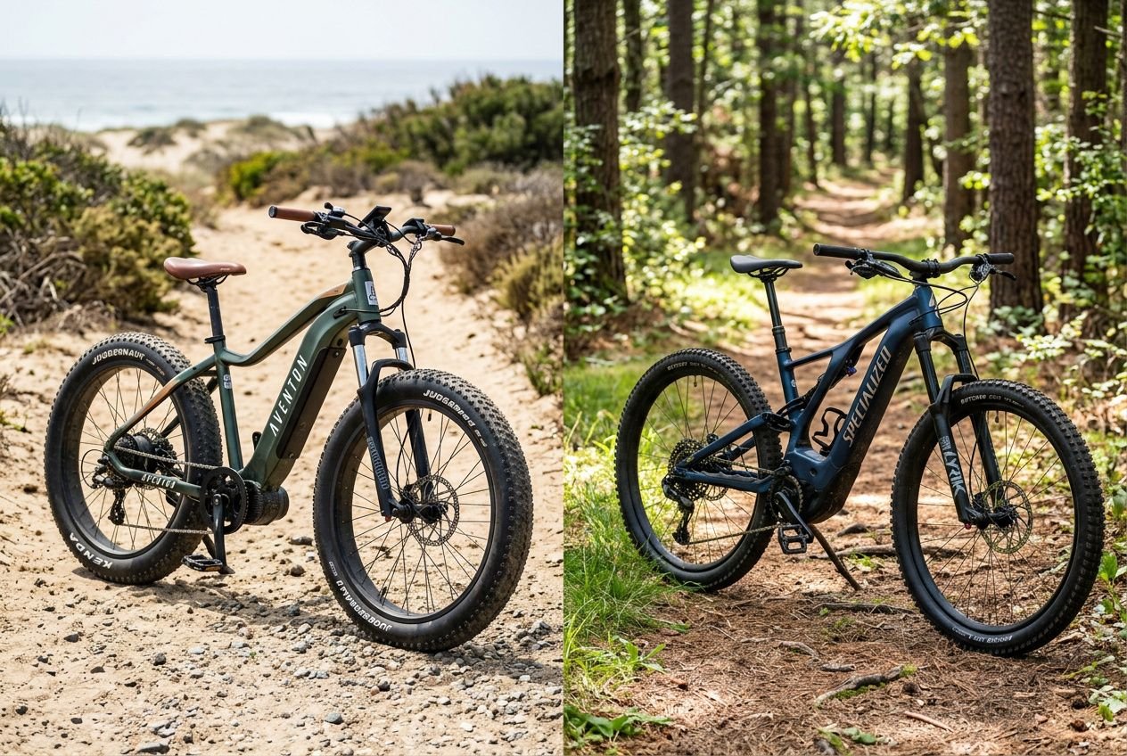 Fatbike vs vtt électrique : quelles différences choisir ?