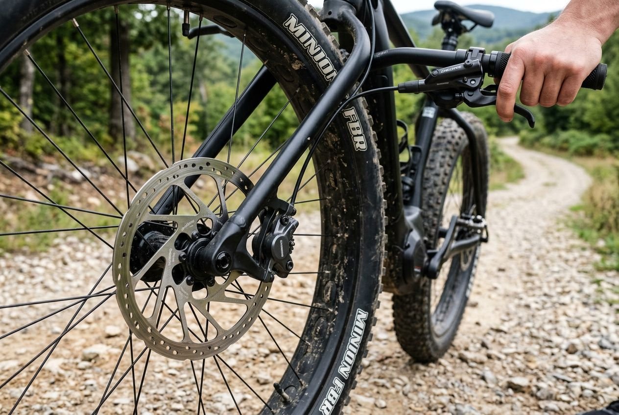 Problème freinage fat bike électrique : réparer vos freins