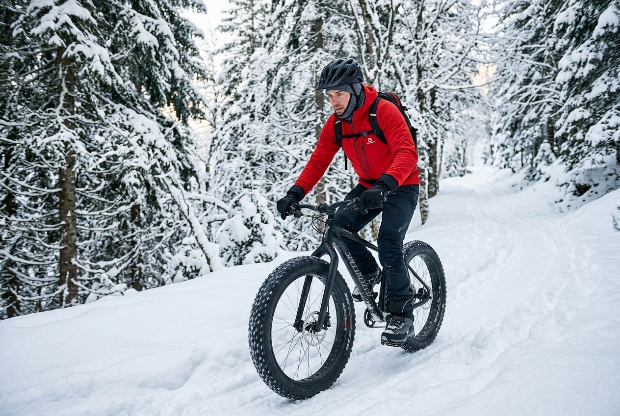 Comment s'habiller pour le fatbike en hiver : guide complet